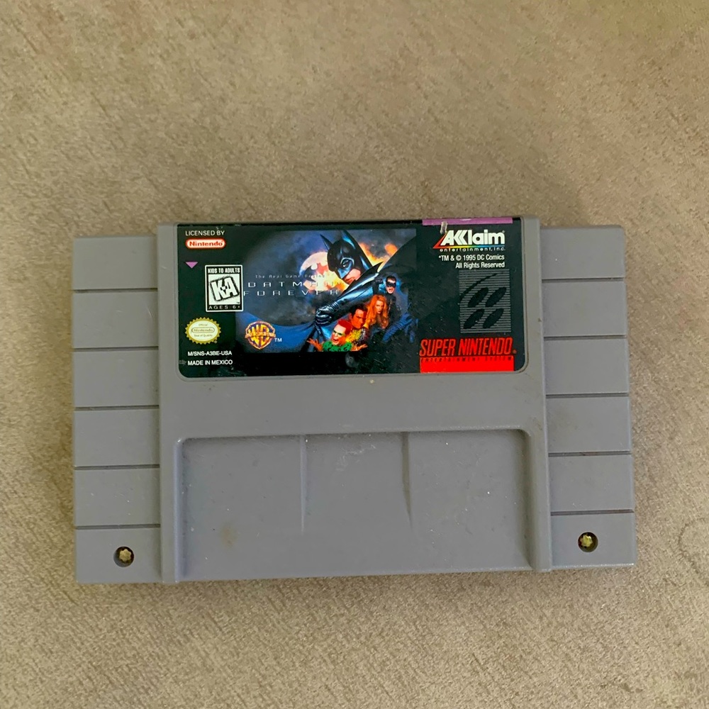 Batman forever SNES 🦇